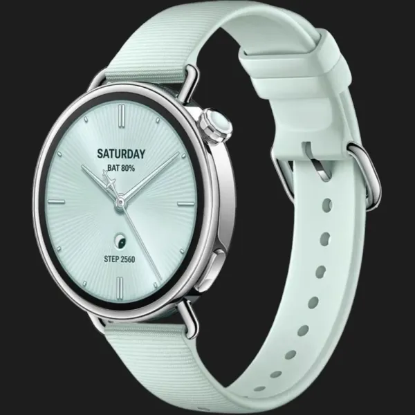 Xiaomi Watch S4 41mm Mint Green Fluororubber Strap (BHR080CGL)