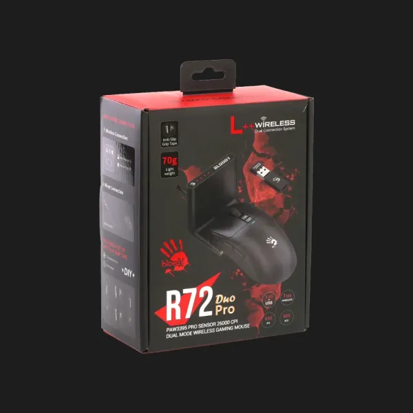 Ігрова миша Bloody R72 Pro Duo (Black)