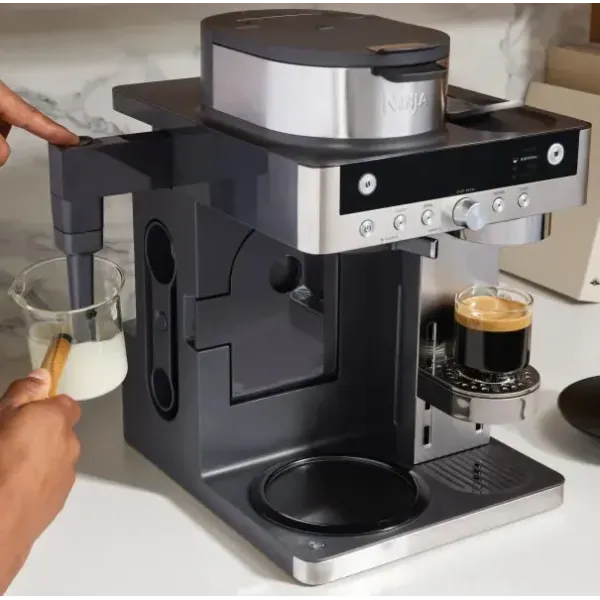 Кавоварка Ninja Prestige Dualbrew System (Silver)