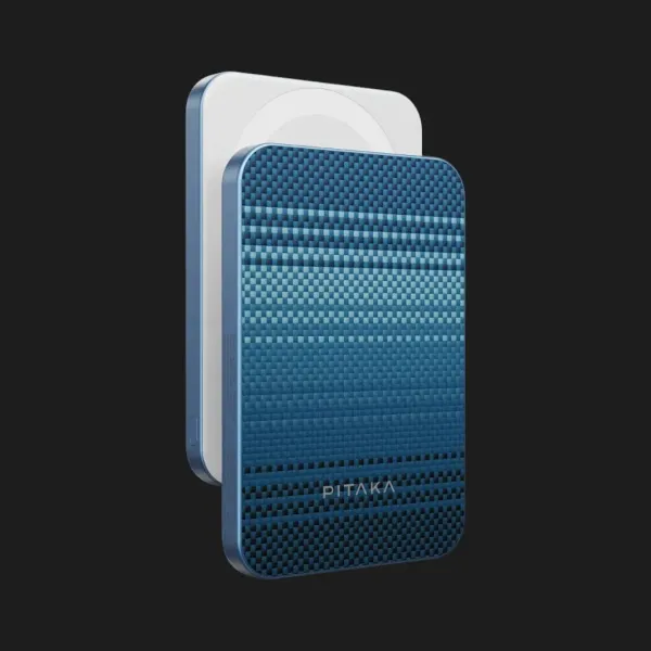 Зарядний пристрій Power Bank Pitaka Aramid Fiber Magnetic Qi2 (5000mAh) (Moonrise)