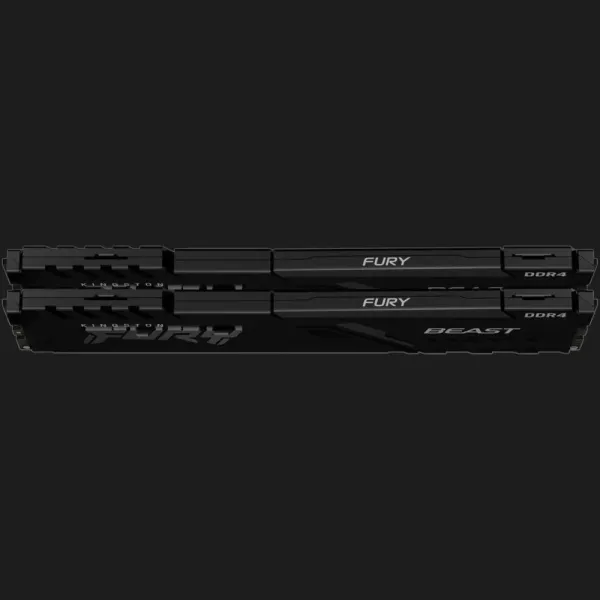 Оперативна памʼять Kingston Fury Beast DDR4 16GB 2x8GB 3200MHz (KF432C16BBK2/16WP)