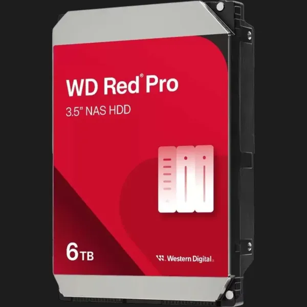 Жорсткий диск Western Digital Red Pro 6TB 3.5