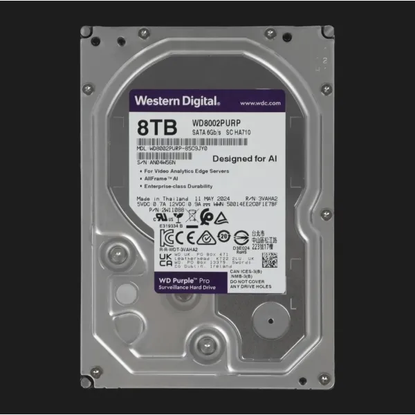 Жорсткий диск Western Digital Purple Pro 22TB 3.5