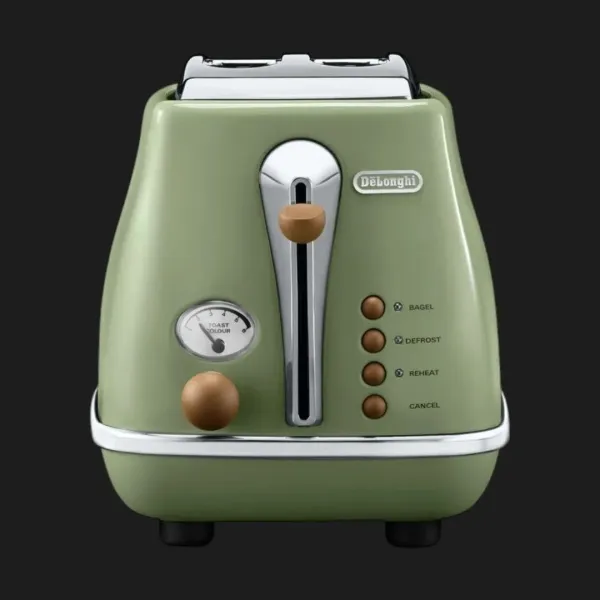 Тостер DeLonghi Icona Vintage (Olive)