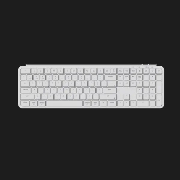Клавіатура мембрана Keychron B6 Pro Ivory (White) (B6P-K8-UA)