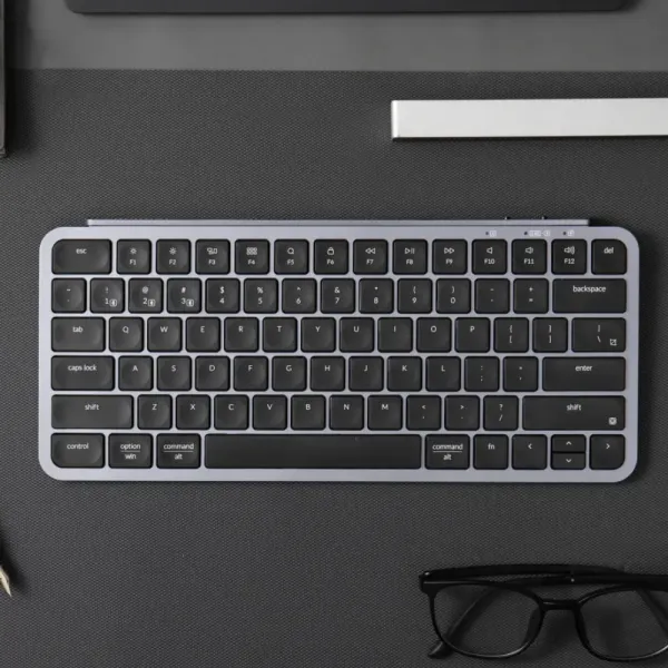 Клавіатура мембрана Keychron B1 Pro Space (Gray) (B1P-K1-UA)