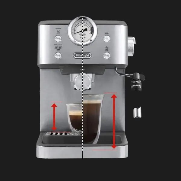 Кавоварка ріжкова Delonghi EM 450 M (Silver)