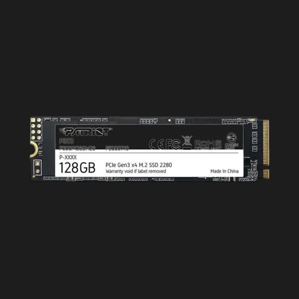 Накопичувач SSD Patriot P300 128GB NVMe PCIe 3.0 (P300P128GM28)