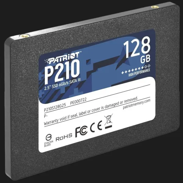 Накопичувач SSD Patriot P210 128GB SATA (P210S128G25)