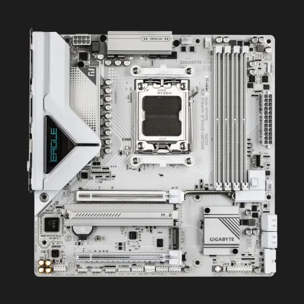 Материнська плата GIGABYTE B850M EAGLE WIFI6E ICE (B850M EAGLE WF6E ICE)