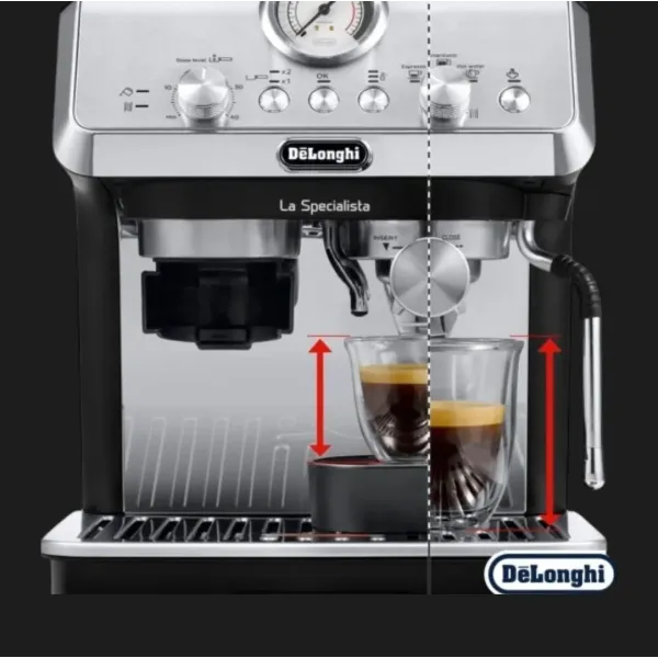 Кавоварка ріжкова DeLonghi EC 9155 MB (Silver)