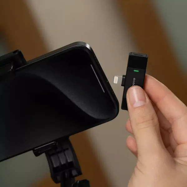 Бездротовий петличний мікрофон Proove Record Type-C + Lightning
