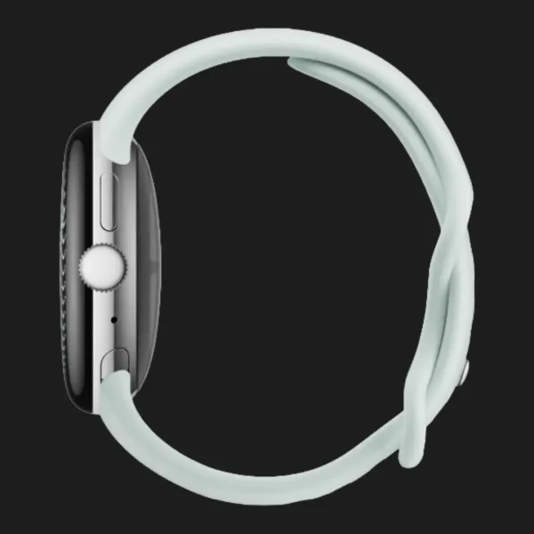 Смарт-годинник Google Pixel Watch 5 41mm Wi-Fi Polished Silver Aluminum Case / Fog Active Band
