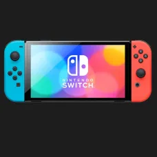 Портативна ігрова приставка Nintendo Switch OLED with Neon Blue and Neon Red Joy-Con (045496883409)