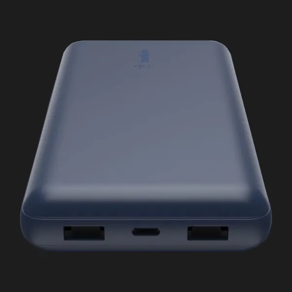 Портативний акумулятор Power Bank Belkin 20000mAh, 15W, Dual USB-A, USB-C (Blue)