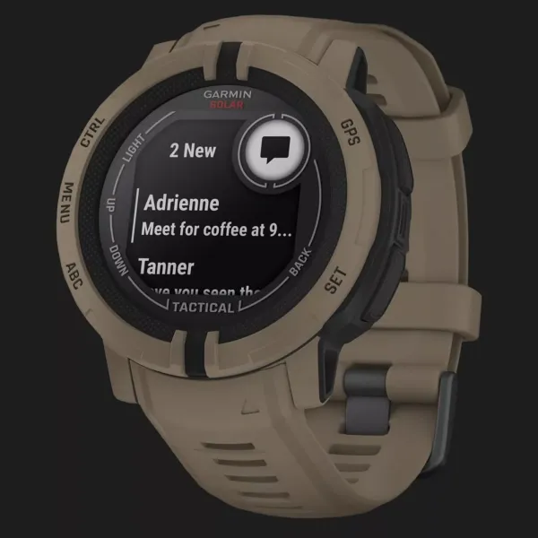 Garmin Instinct 2 Solar Tactical Edition Coyote Tan