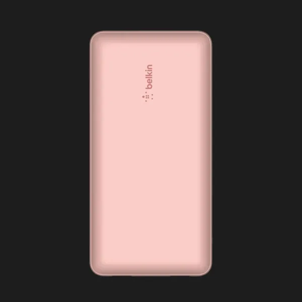 Портативний акумулятор Power Bank Belkin 20000mAh, 15W, Dual USB-A, USB-C (Rose Gold)