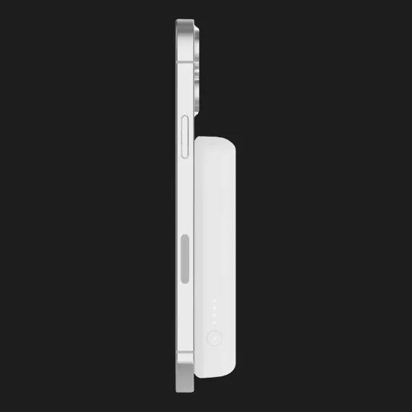 Безпровідний повербанк Power Bank Belkin MagSafe Wireless with Stand (5000mAh) (White)