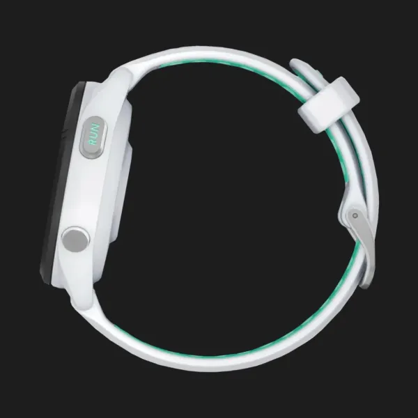 Garmin Forerunner 265S Black Bezel, Whitestone Case, Whitestone/Neo Tropic Silicone Band
