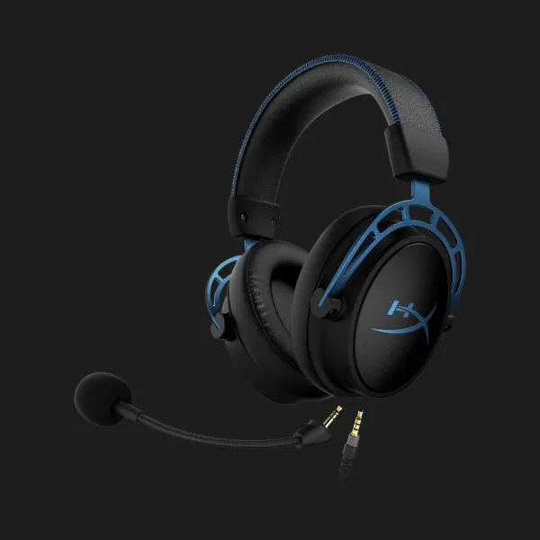Ігрова гарнітура HyperX Cloud Alpha S 7.1 3.5mm/USB (Black/Blue)