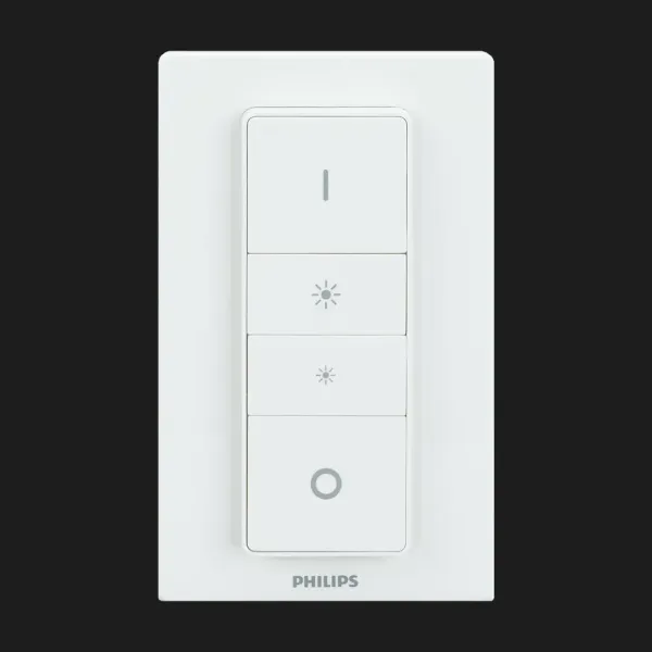 Стартовий комплект Philips Hue White (Bridge, Dimmer, лампа E27, 3шт)