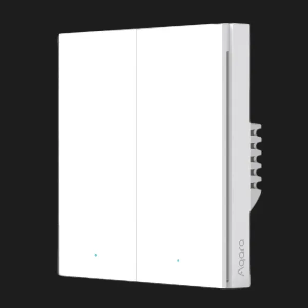 Розумний вимикач Aqara Smart Wall Switch H1 (no neutral, double rocker)