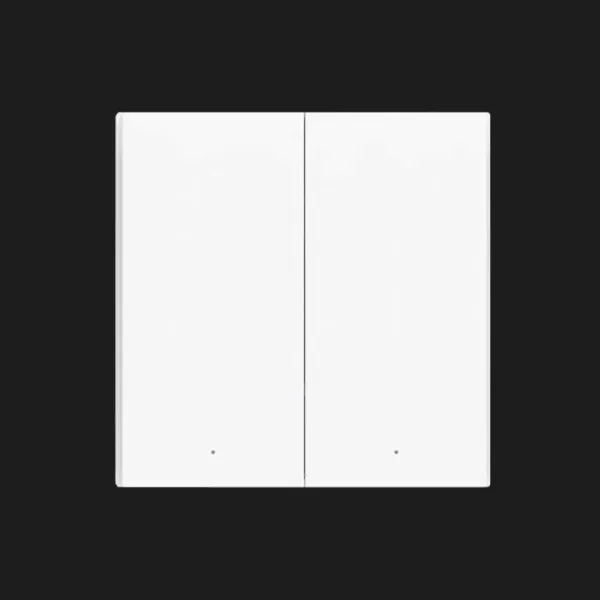 Розумний вимикач Aqara Smart Wall Switch H1 (no neutral, double rocker)