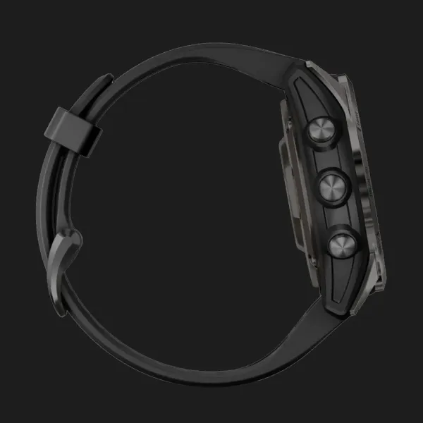 Garmin Epix Pro (Gen 2) Sapphire 42mm Carbon Gray DLC Titanium with Black Band