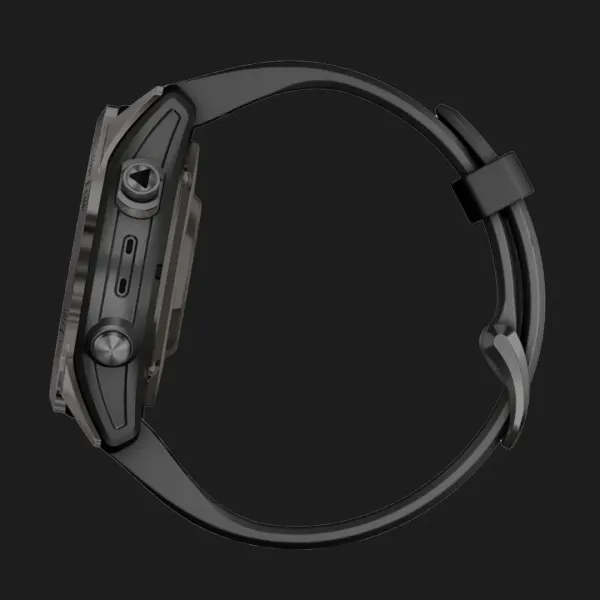 Garmin Epix Pro (Gen 2) Sapphire 42mm Carbon Gray DLC Titanium with Black Band