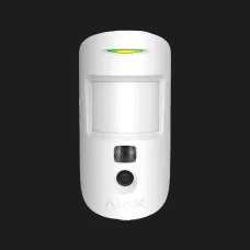 Датчик руху з фотофіксацією Ajax MotionCam, Jeweler, бездротовий, (White)