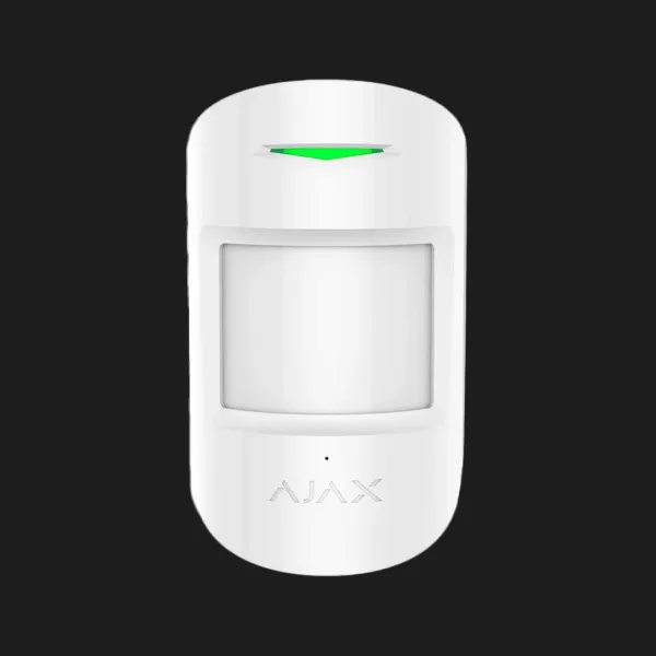 Датчик руху та розбиття скла Ajax CombiProtect, Jeweller, бездротовий (White)