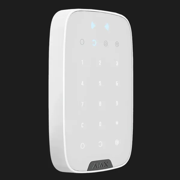 Бездротова сенсорна клавіатура Ajax Keypad Plus (White)