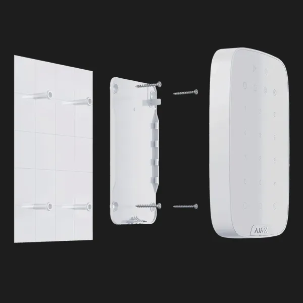 Бездротова сенсорна клавіатура Ajax Keypad Plus (White)