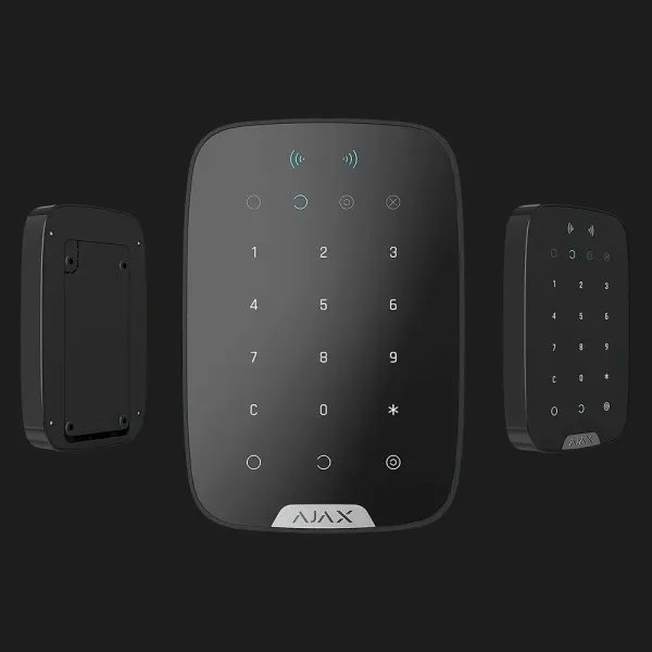 Бездротова сенсорна клавіатура Ajax Keypad Plus (Black)
