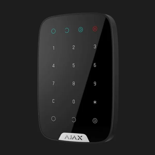 Бездротова сенсорна клавіатура Ajax KeyPad (Black)