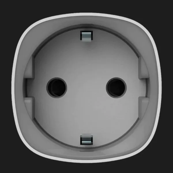 Розумна розетка з лічильником енергоспоживання Ajax Socket, 230V, 11А, 2.5 кВт (White)