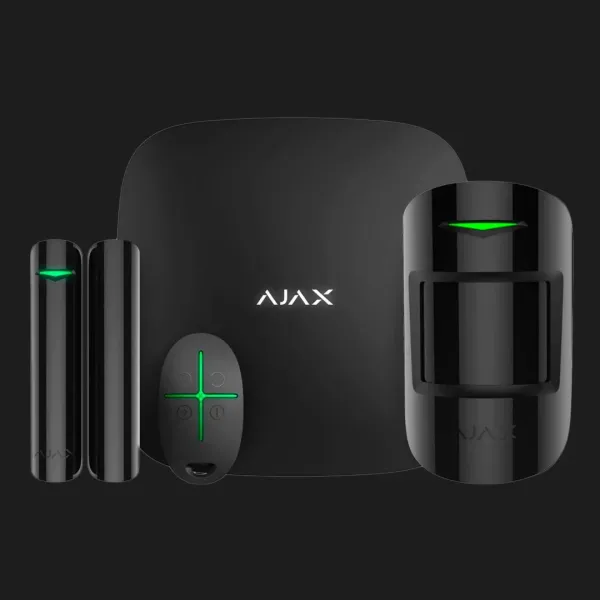 Комплект охоронної сигналізації Ajax StarterKit Plus (Black)