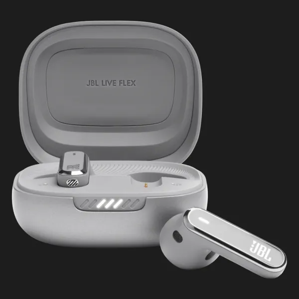 Навушники JBL Live Flex (Silver)
