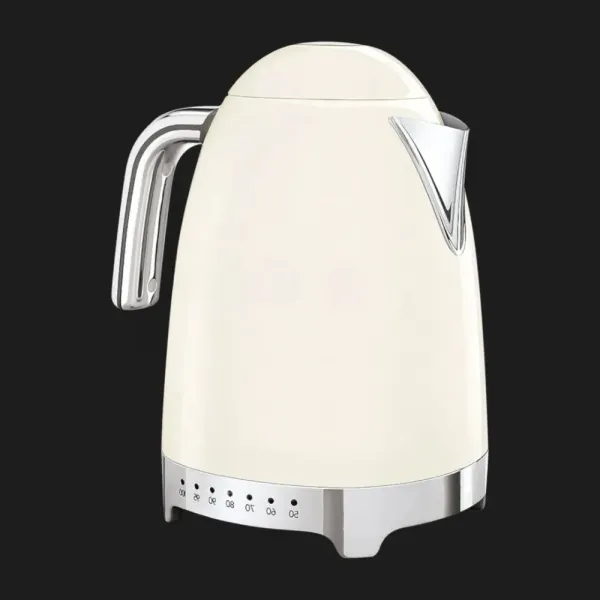 Електрочайник SMEG з регулятором температури (Cream)