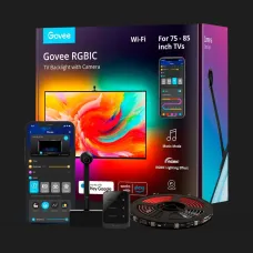 Набір адаптивного підсвічування Govee H6199 DreamView T1 TV Backlight 75-85' RGB (Black)