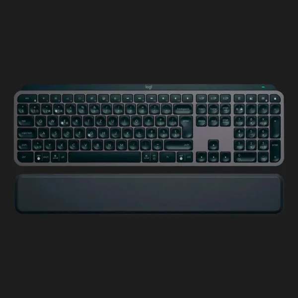 Клавіатура бездротова Logitech MX Keys S Plus (Palm Rest Graphite) (UA)