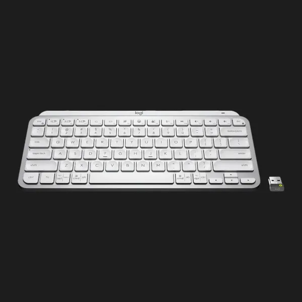 Клавіатура бездротова Logitech MX Keys Mini Wireless Illuminated UA (Pale Gray) (UA)