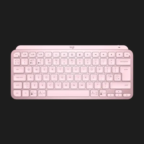 Клавіатура бездротова Logitech MX Keys Mini Wireless Illuminated UA (Rose) (UA)
