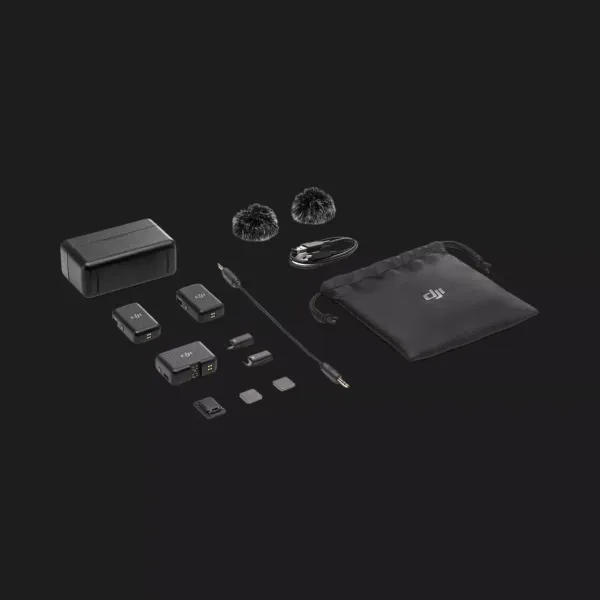 Мікрофонна радіосистема DJI Mic (2TX+1RX+Charging Case)