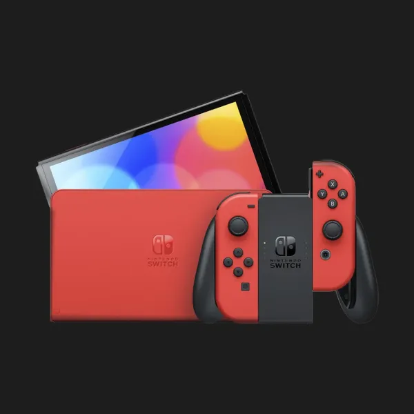 Портативна ігрова приставка Nintendo Switch OLED Model Mario Red Edition (156749264)