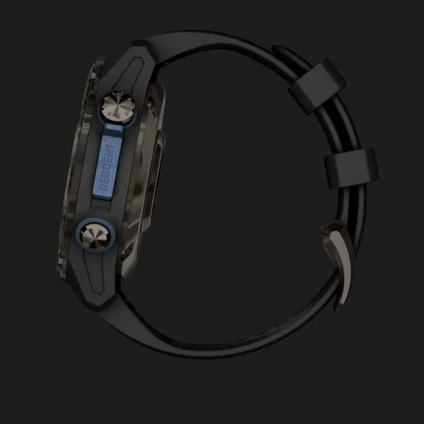 Garmin Descent Mk3i 43mm Carbon Gray DLC Titanium with Black Silicone Band