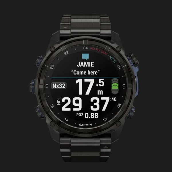 Garmin Descent Mk3i 51mm Carbon Gray DLC Titanium with DLC Titanium Band