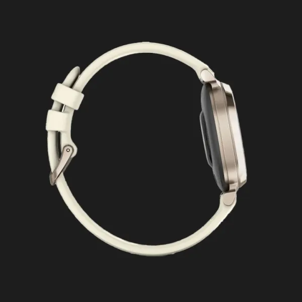 Garmin Lily 2 Cream Gold with Coconut Silicone Band
