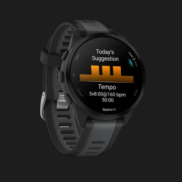 Garmin Forerunner 165 Music (Black/Slate Gray)