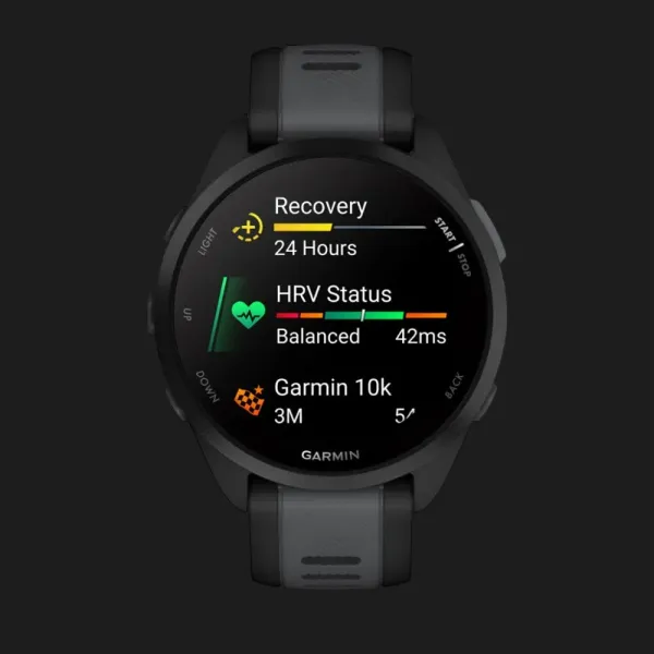 Garmin Forerunner 165 (Black/Slate Gray)
